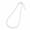 Collana con perle d'acqua dolce e argento